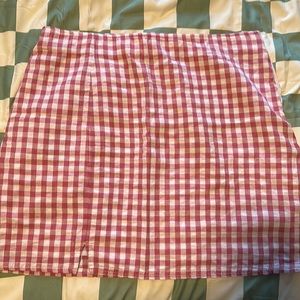 American Eagle gingham mini skirt